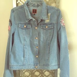 Ivory Ella Denim Jacket